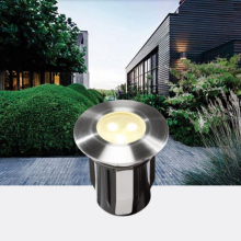  - Alpha LED teplá bílá 0,5W, 12V, IP68 venkovní zápustné svítidlo, nerez 316, Garden Lights