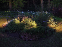 Osvětlení zahrady 2016